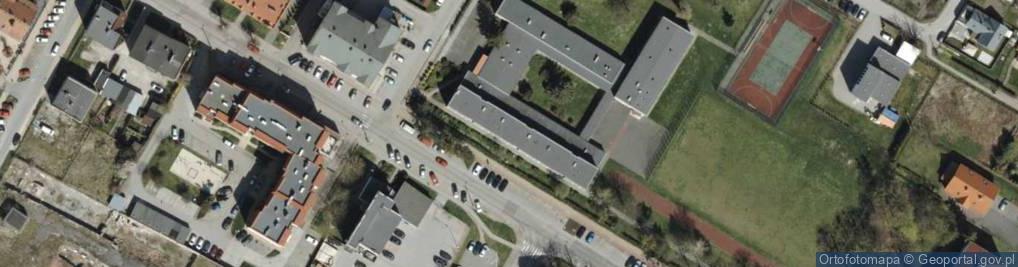 Zdjęcie satelitarne Branżowa Szkoła I Stopnia Nr 4 W Kwidzynie