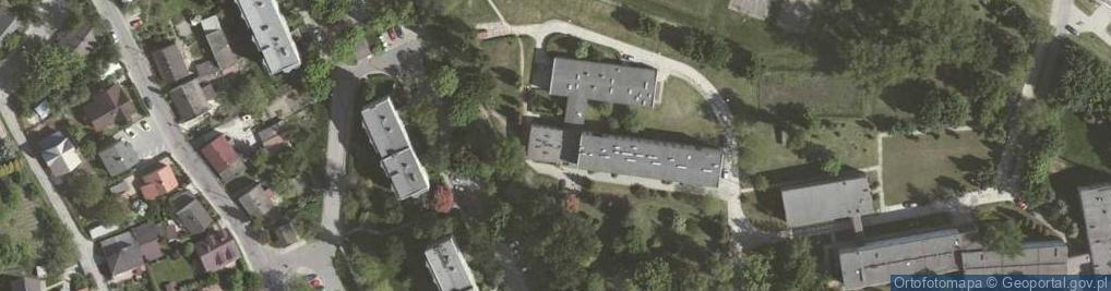 Zdjęcie satelitarne Branżowa Szkoła I Stopnia Nr 5 Im. Powstańców Śląskich W Krakowie
