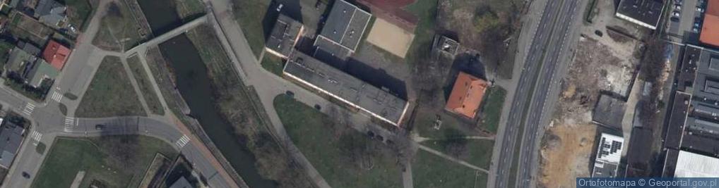 Zdjęcie satelitarne Branżowa Szkoła I Stopnia Nr 6 W Kaliszu