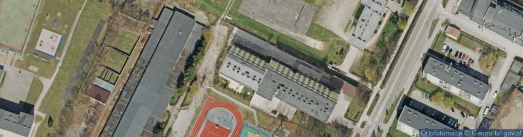 Zdjęcie satelitarne Branżowa Szkoła I Stopnia Nr 7 Specjalna W Kielcach