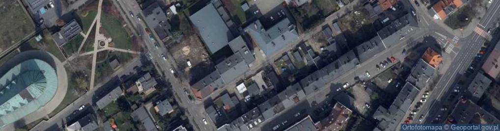 Zdjęcie satelitarne Branżowa Szkoła I Stopnia Nr 7 W Kaliszu