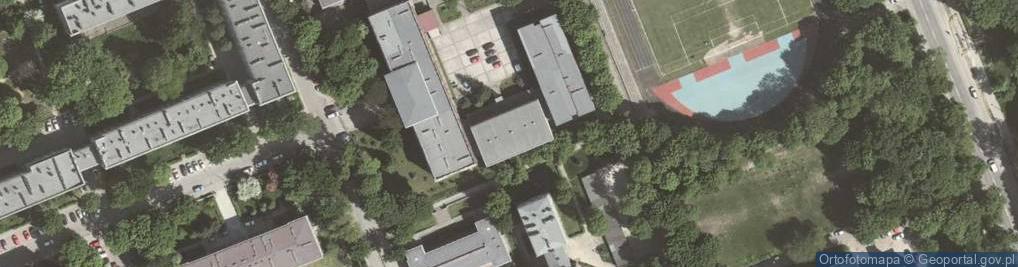 Zdjęcie satelitarne Branżowa Szkoła I Stopnia Nr 7 W Krakowie