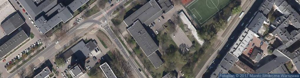 Zdjęcie satelitarne Branżowa Szkoła I Stopnia Nr 7 W Warszawie