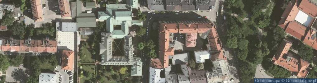 Zdjęcie satelitarne Branżowa Szkoła I Stopnia Nr 8 W Krakowie