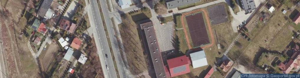 Zdjęcie satelitarne Branżowa Szkoła I Stopnia Nr 8