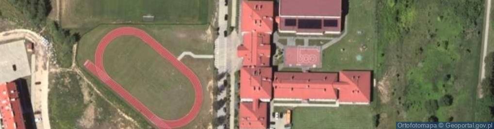 Zdjęcie satelitarne Branżowa Szkoła I Stopnia Nr1 W Barczewie