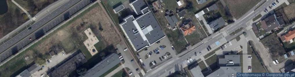Zdjęcie satelitarne Branżowa Szkoła I Stopnia Specjalna Nr 5 W Kaliszu