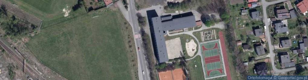 Zdjęcie satelitarne Branżowa Szkoła I Stopnia Specjalna W Rybniku