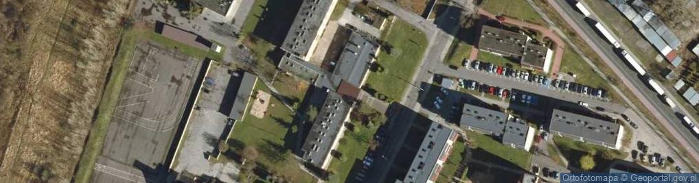 Zdjęcie satelitarne Branżowa Szkoła I Stopnia Specjalna W Sosw W Kole