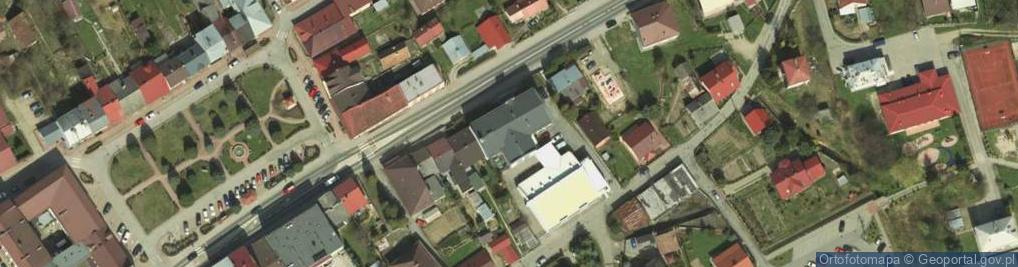 Zdjęcie satelitarne Branżowa Szkoła I Stopnia W Bobowej