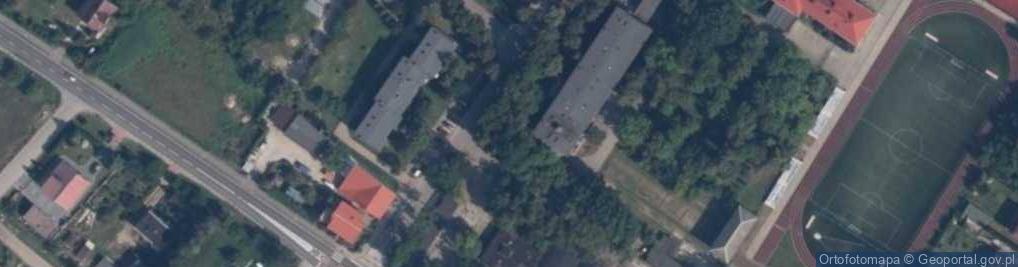 Zdjęcie satelitarne Branżowa Szkoła I Stopnia W Gąbinie