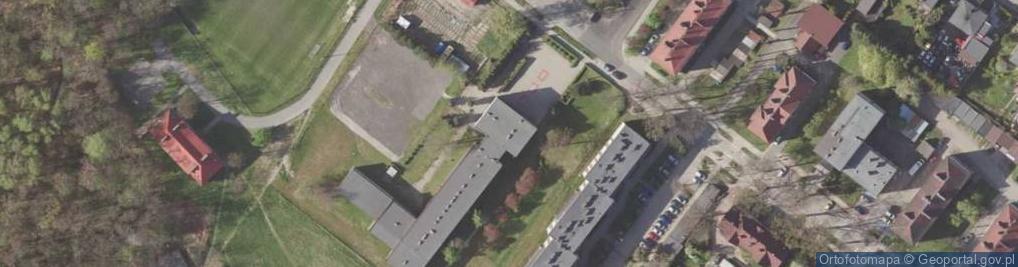 Zdjęcie satelitarne Branżowa Szkoła I Stopnia W Łaziskach Górnych