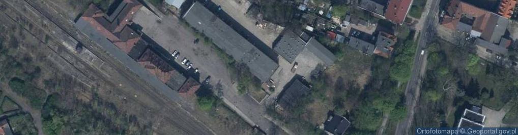 Zdjęcie satelitarne Branżowa Szkoła I Stopnia W Lubsku Zakładu Doskonalenia Zawodowego W Zielonej Górze