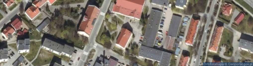 Zdjęcie satelitarne Branżowa Szkoła I Stopnia W Morągu