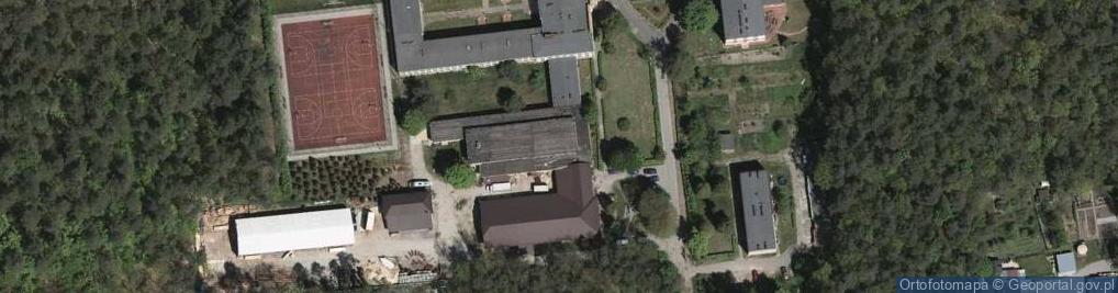 Zdjęcie satelitarne Branżowa Szkoła I Stopnia W Nowej Sarzynie