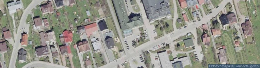 Zdjęcie satelitarne Branżowa Szkoła I Stopnia W Nowym Targu