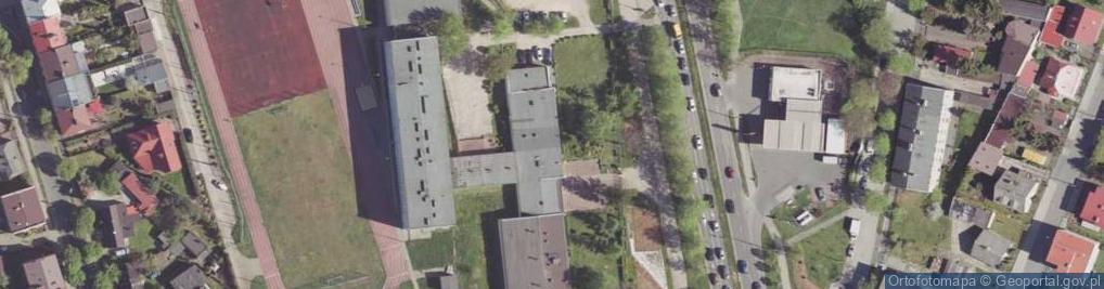 Zdjęcie satelitarne Branżowa Szkoła I Stopnia W Radomiu