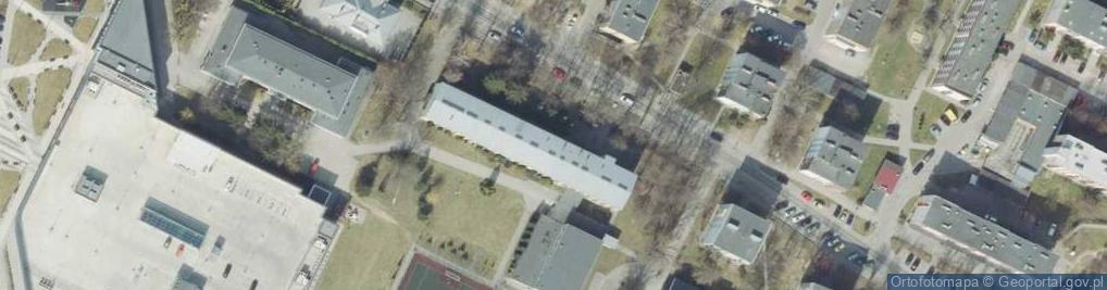 Zdjęcie satelitarne Branżowa Szkoła I Stopnia W Sandomierzu