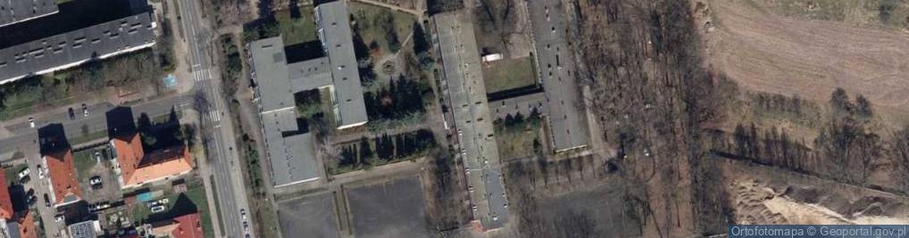 Zdjęcie satelitarne Branżowa Szkoła I Stopnia W Specjalnym Ośrodku Szkolno-Wychowawczym W Słubicach