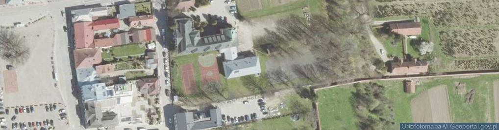 Zdjęcie satelitarne Branżowa Szkoła I Stopnia W Starym Sączu