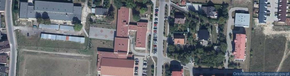 Zdjęcie satelitarne Branżowa Szkoła I Stopnia W Wąbrzeźnie
