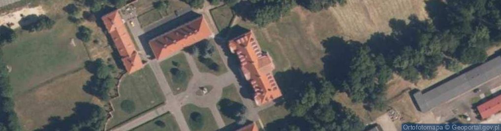 Zdjęcie satelitarne Branżowa Szkoła I Stopnia W Wolborzu