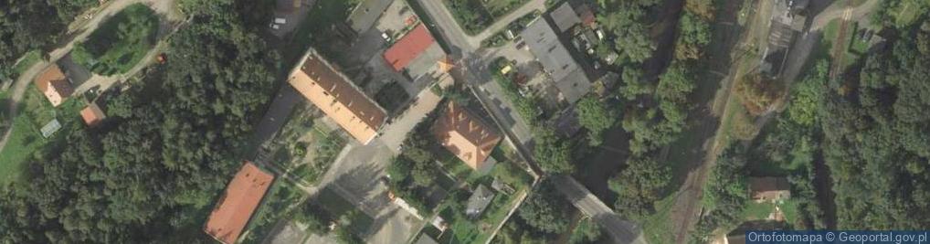 Zdjęcie satelitarne Branżowa Szkoła I Stopnia W Zakładzie Poprawczym W Jerzmanicach Zdroju