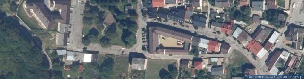Zdjęcie satelitarne Branżowa Szkoła Specjalna I Stopnia W Nowym Mieście nad Pilicą