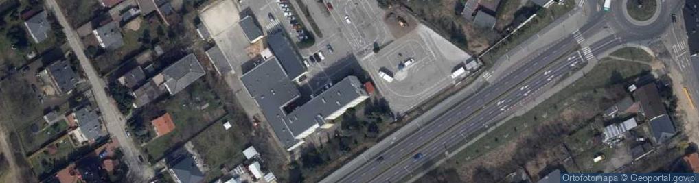 Zdjęcie satelitarne Branżowa Szkoła Zawodowa Zakładu Doskonalenia Zawodowego W Kaliszu