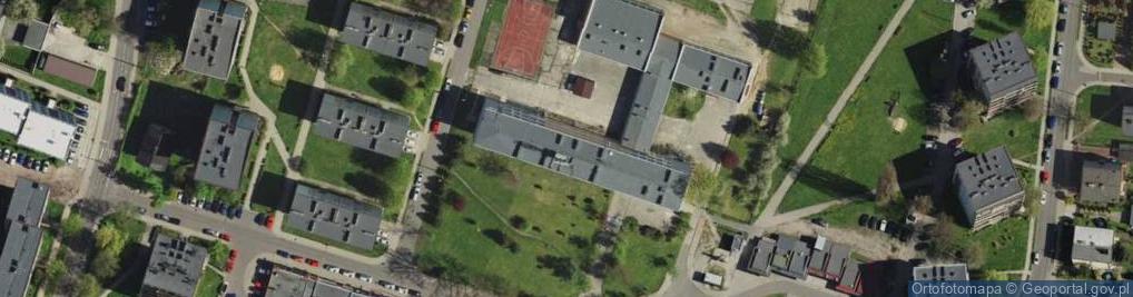 Zdjęcie satelitarne Niepubliczna Branżowa Szkoła I Stopnia Specjalna W Zabrzu