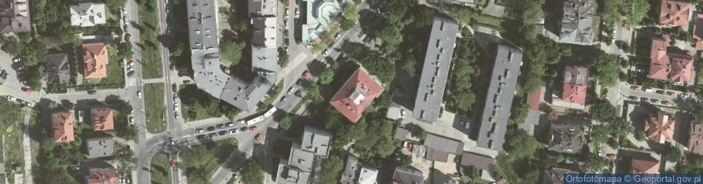 Zdjęcie satelitarne Niepubliczna Branżowa Szkoła I Stopnia W Krakowie