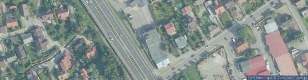 Zdjęcie satelitarne Prywatna Branżowa Szkoła I Stopnia W Myślenicach