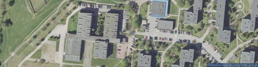 Zdjęcie satelitarne Szkoła Branżowa I Stopnia W Łęcznej