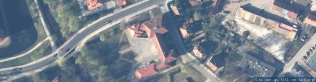 Zdjęcie satelitarne W Zespole Szkół Zawodowych
