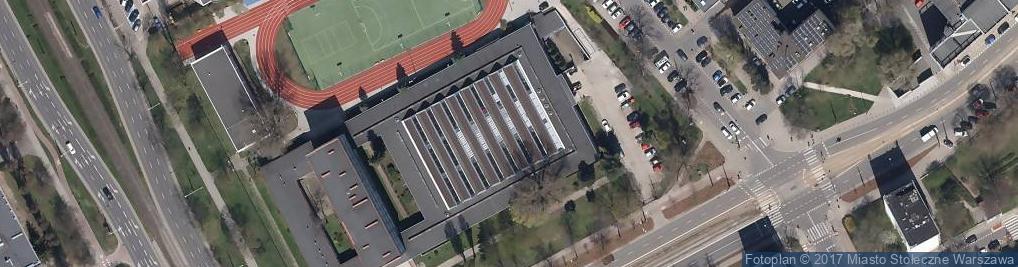 Zdjęcie satelitarne Zasadnicza Szkoła Poligraficzna