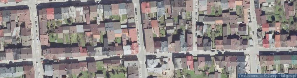Zdjęcie satelitarne Zawodowa Szkoła Branżowa I Stopnia Cechu Rzemiosł Różnych W Nowym Targu