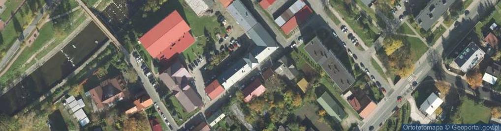 Zdjęcie satelitarne ZSZ im. Stanisława Staszica