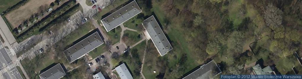 Zdjęcie satelitarne Szkoła Główna Gospodarstwa Wiejskiego, Wydział Ekonomiczno-Roln
