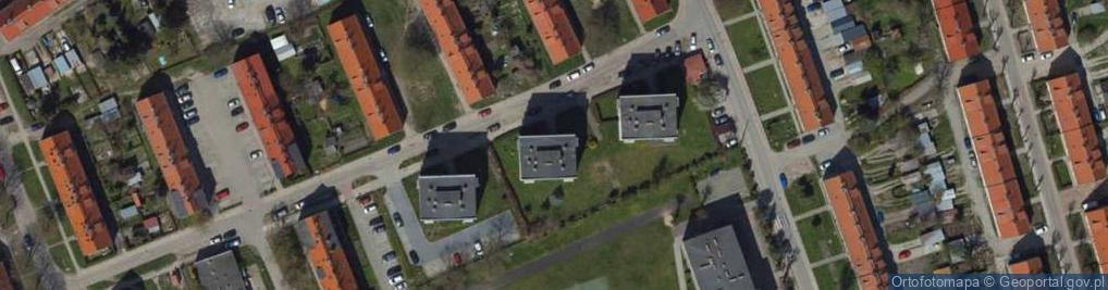 Zdjęcie satelitarne Elbląska Szkoła Językowa Orzechowska E Pekura w Guzenda A