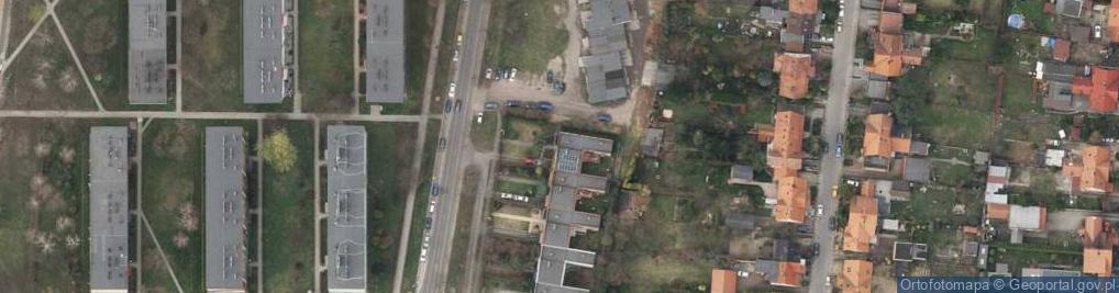 Zdjęcie satelitarne Szkoła Języków Obcych Progress Krystyna Świderska Józef Świderski