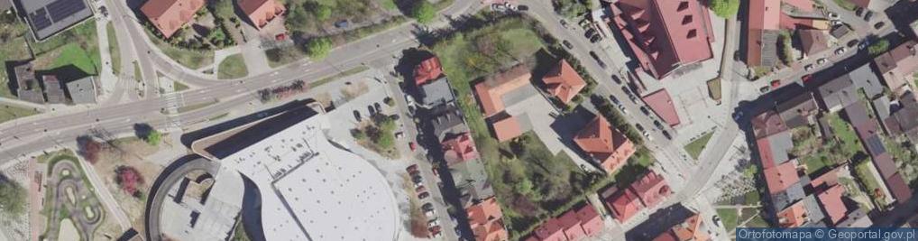 Zdjęcie satelitarne Szkoła Języków Obcych Proteuss Dariusz Wrona Andrzej Przygodzki
