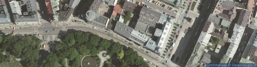 Zdjęcie satelitarne Szkoła Języków Obcych World Paweł Zalewski