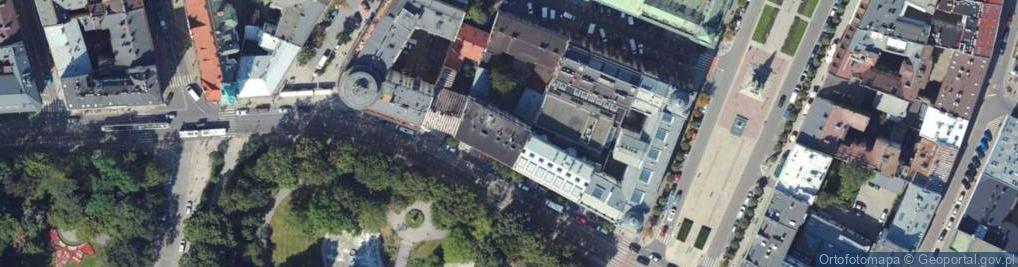 Zdjęcie satelitarne Szkoła Języków Obcych World Paweł Zalewski