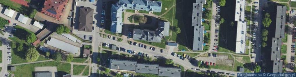 Zdjęcie satelitarne Szkoła Matematyki Limes w Zawierciu