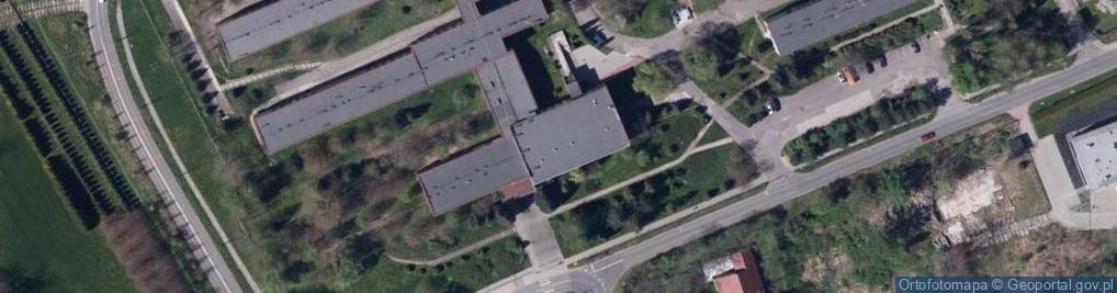 Zdjęcie satelitarne Bielsko-Bialski Ośrodek Doskonalenia Nauczycieli