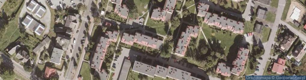 Zdjęcie satelitarne Biuro Usług Szkoleniowo-Turystycznych 'Sport-Tur' Baczmański & Cygan Niepubliczna Placówka Doskonalenia Zawodowego Spółka Cywilna