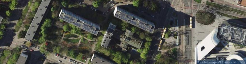 Zdjęcie satelitarne Centrum Doskonalenia Nauczycieli Fundacji 'Promyk Słońca'