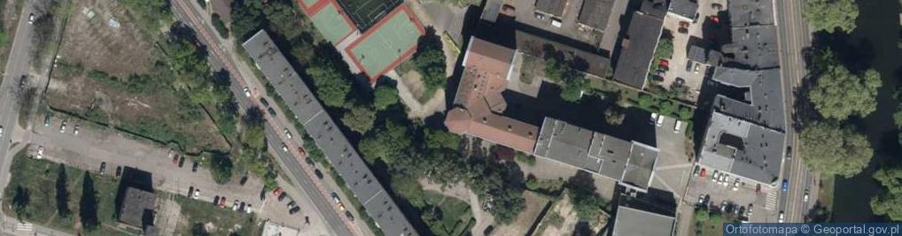 Zdjęcie satelitarne Centrum Edukacji I Biznesu