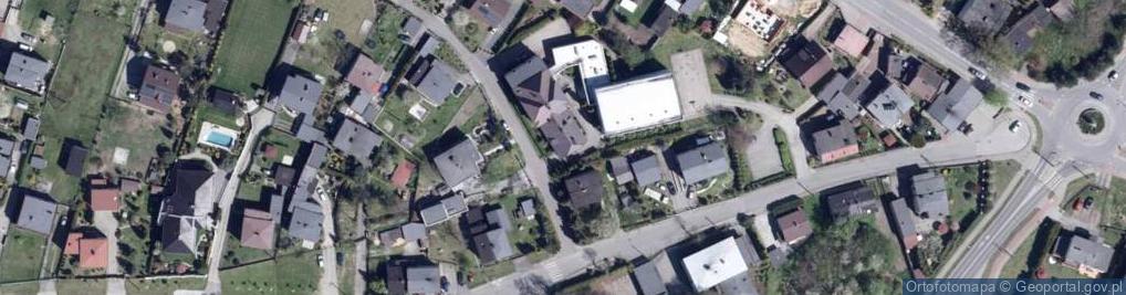 Zdjęcie satelitarne Centrum Kształcenia Zawodowego I Ustawicznego Województwa Śląskiego