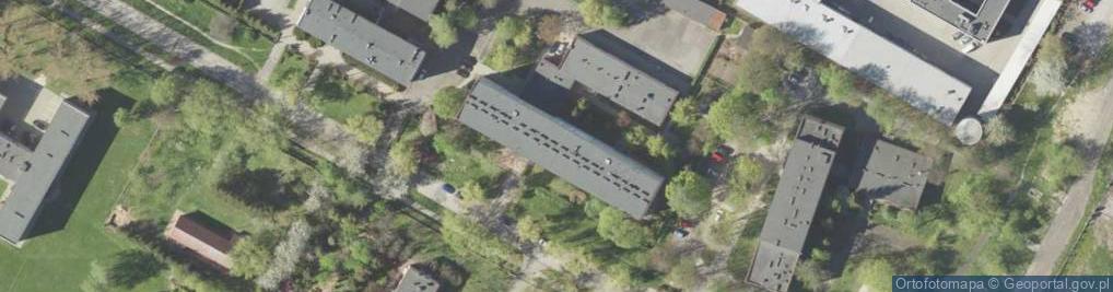Zdjęcie satelitarne Centrum Szkoleniowo-Usługowe 'Ergo-B' - Niepubliczna Placówka Kształcenia Ustawicznego